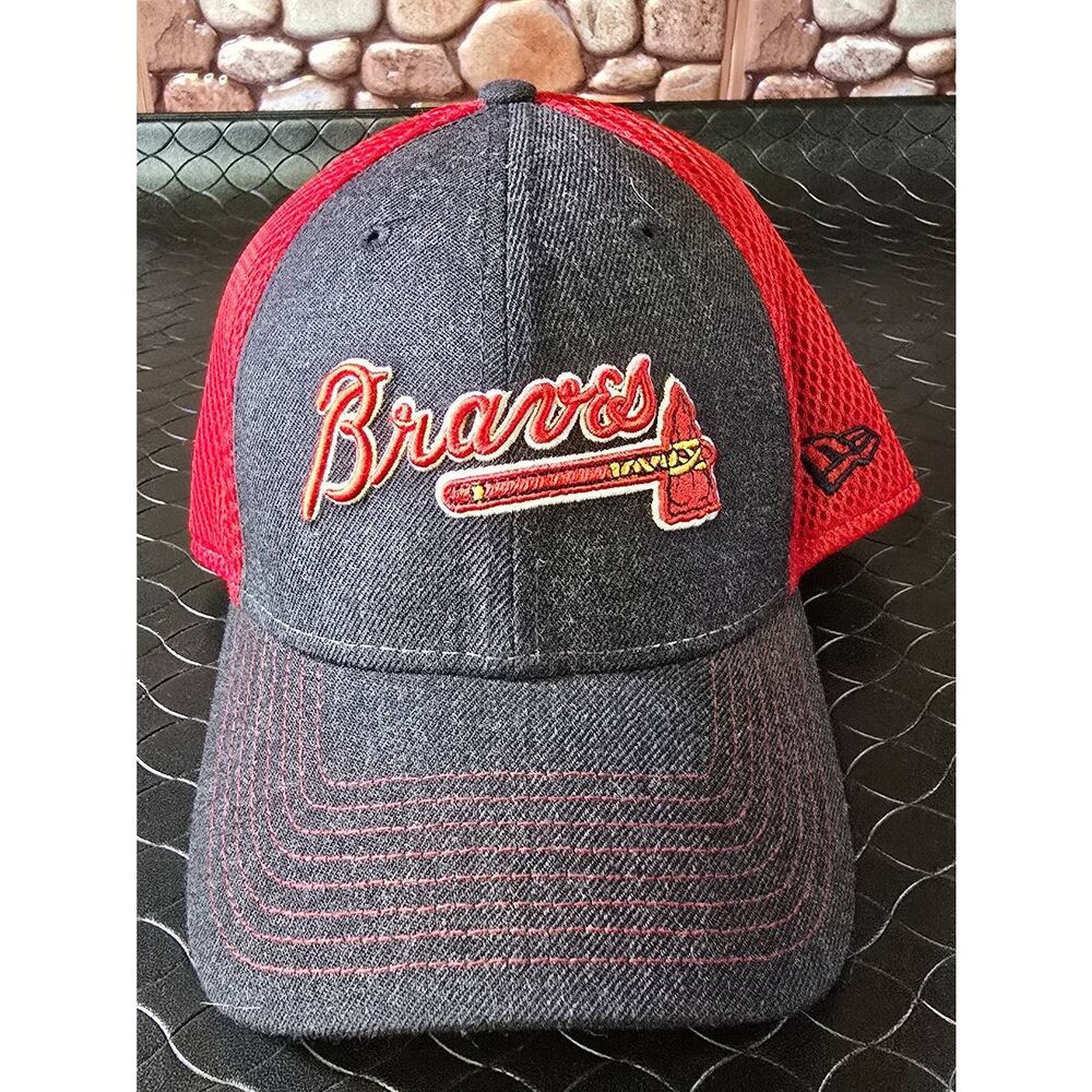 Atlanta Braves New Era 39Thirty Large/X Large Cap